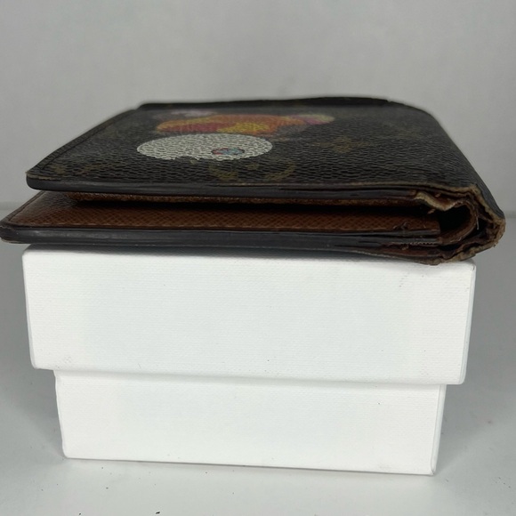 🤎Louis Vuitton x Takashi Murakami Marco Wallet Monogram Panda LIMITED EDITION🤎 - Picture 9 of 13